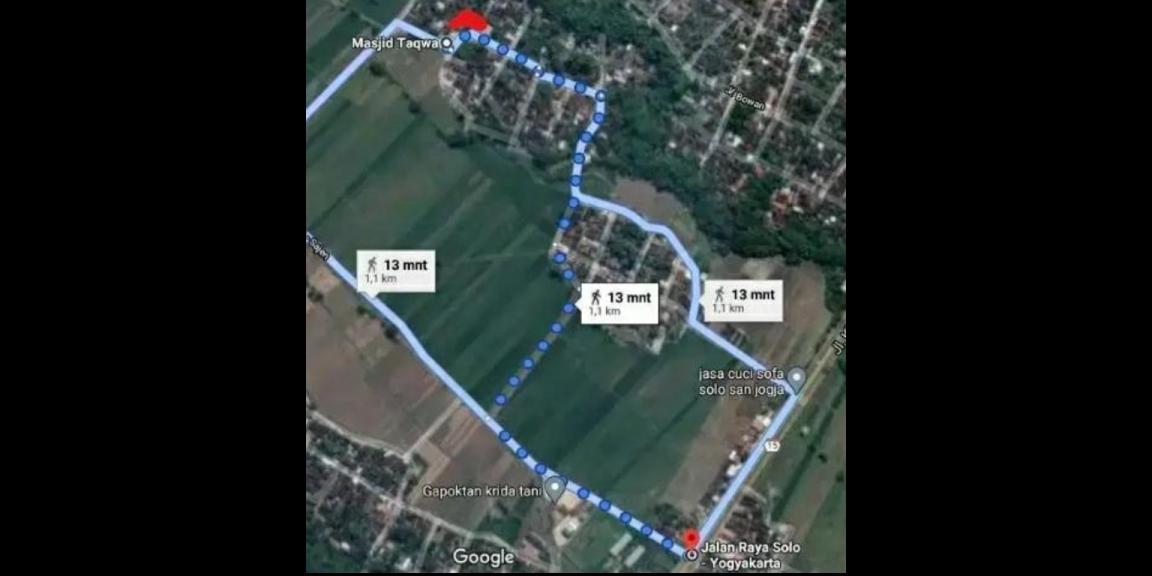 Tanah cocok untuk kavling di Delanggu Tanah cocok untuk kavling di Delanggu