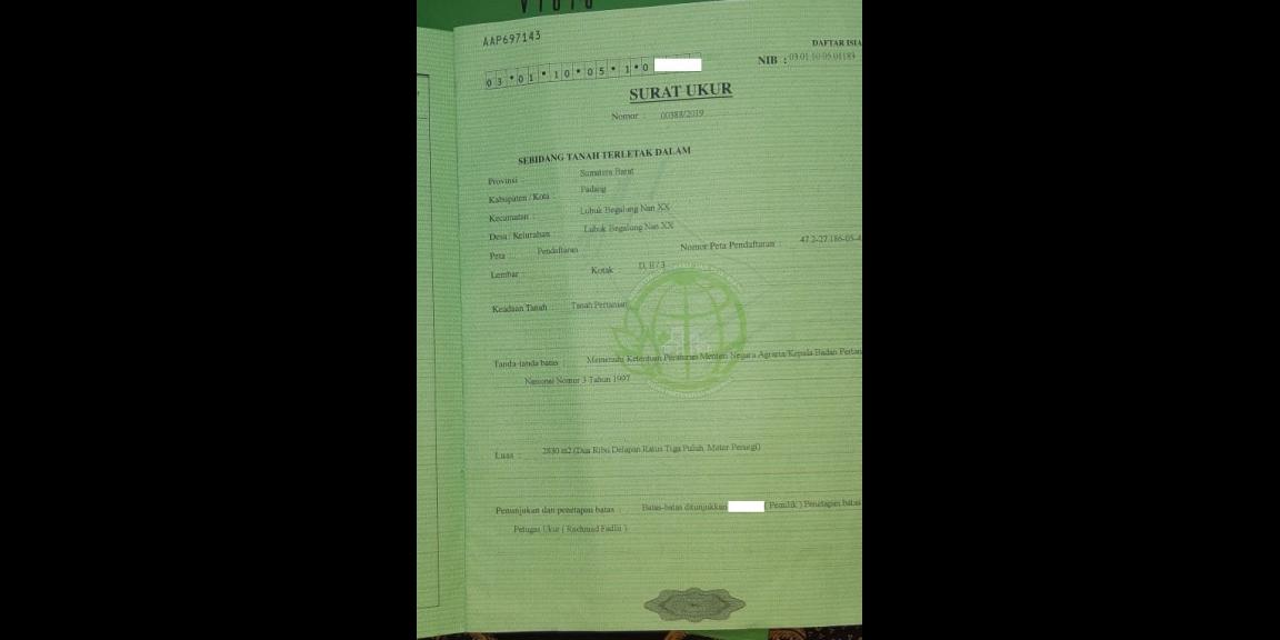 Dijual Tanah Komersil Strategis di Jl. Raya Lubuk Begalung Kota Padang Dijual Tanah Komersil Strategis di Jl. Raya Lubuk Begalung Kota Padang