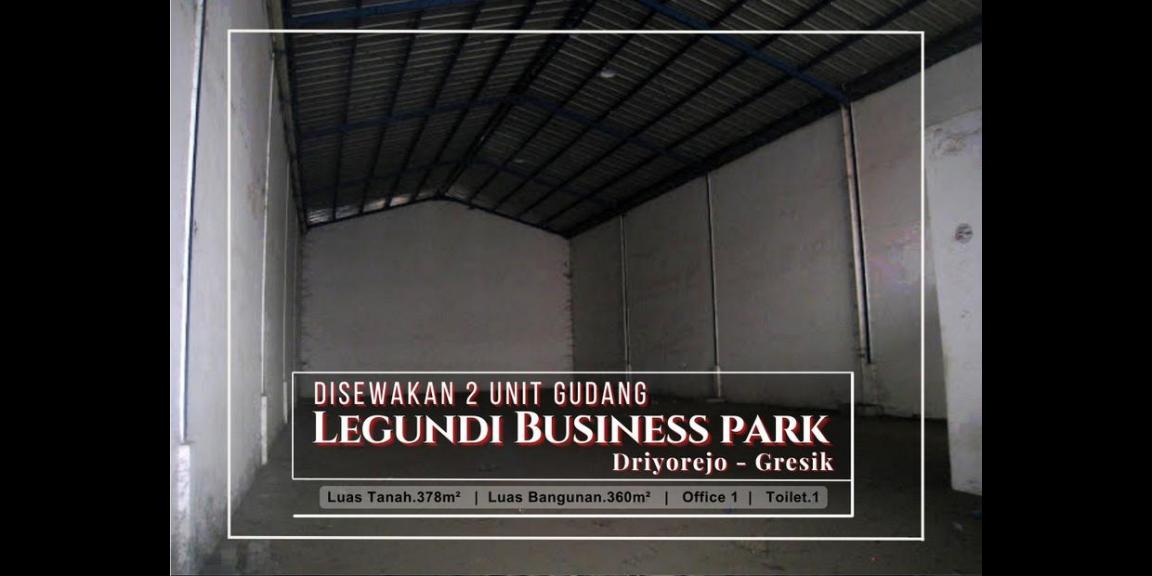 Sewa 2 Unit Gudang di Pergudangan Legundi BizPark, Driyorejo, Gresik Sewa 2 Unit Gudang di Pergudangan Legundi BizPark, Driyorejo, Gresik