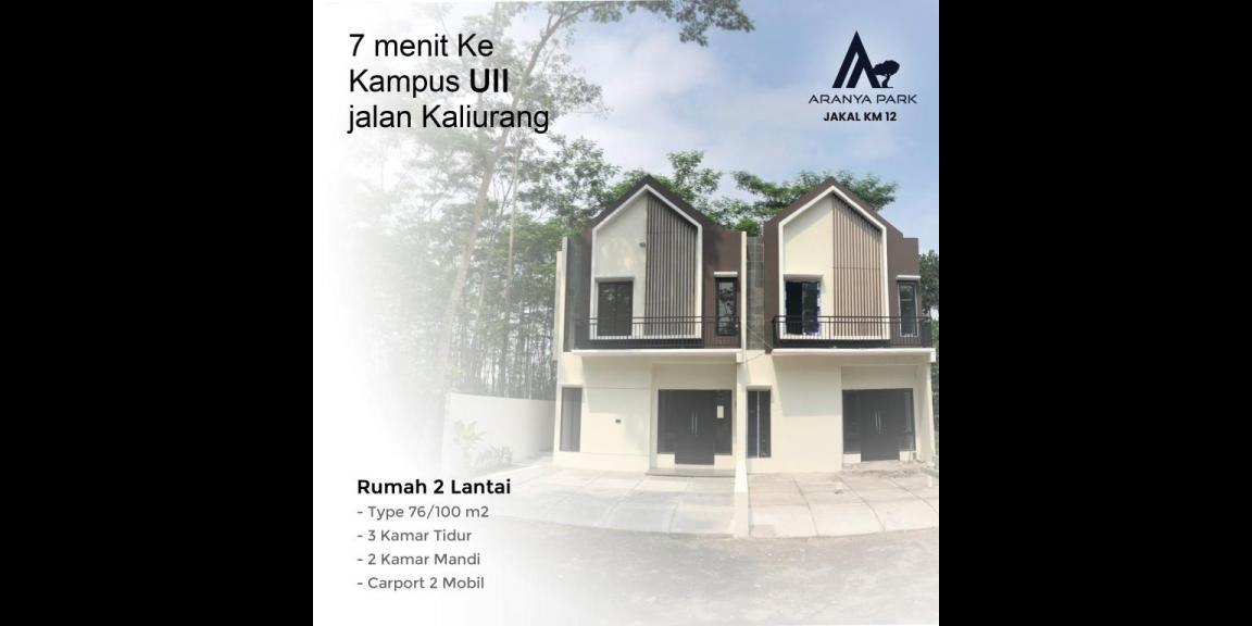 Rumah 2 Lantai, One Gate System, 800 Jutaan di Aranya Park Jakal KM 12 Yogyakarta Rumah 2 Lantai, One Gate System, 800 Jutaan di Aranya Park Jakal KM 12 Yogyakarta