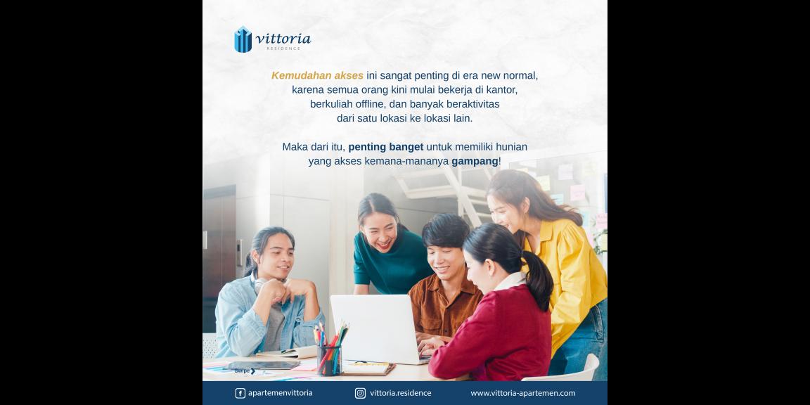 Vittoria Residences Apartemen Milenials TOD Vittoria Residences Apartemen Milenials TOD