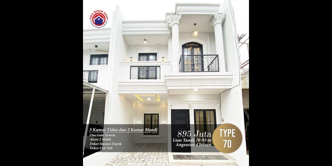 Hunian cluster gaya american style Kemang Raya Cilodong Depok Hunian cluster gaya american style Kemang Raya Cilodong Depok