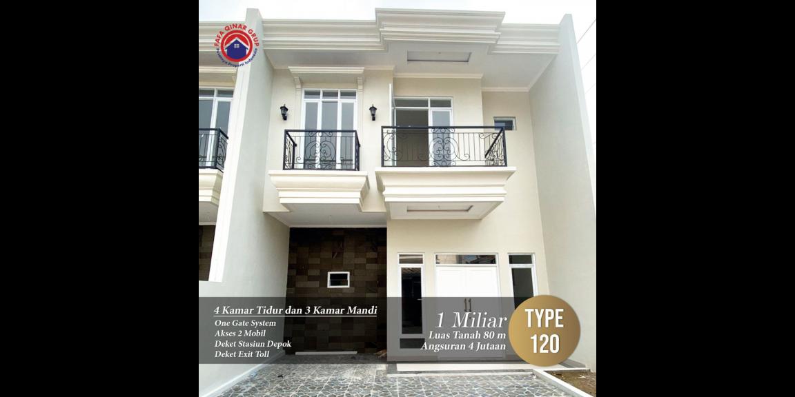 Rumah Mewah tanpa DP dan all in biaya KPR di Kemang Sukmajaya Depok Rumah Mewah tanpa DP dan all in biaya KPR di Kemang Sukmajaya Depok