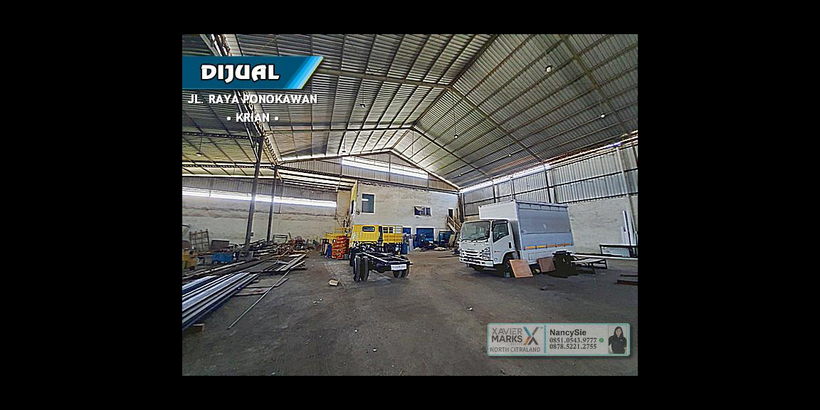 Industrial Buildings Raya Ponokawan, Krian, Sidoarjo - Nol Jalan Raya, Strategis. Industrial Buildings Raya Ponokawan, Krian, Sidoarjo - Nol Jalan Raya, Strategis.