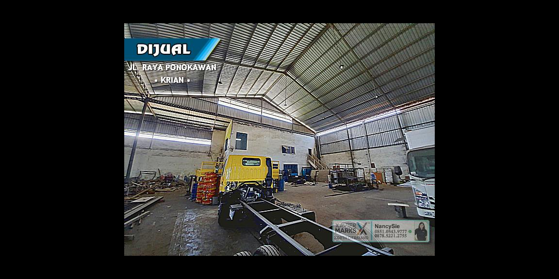 Industrial Buildings Raya Ponokawan, Krian, Sidoarjo - Nol Jalan Raya, Strategis. Industrial Buildings Raya Ponokawan, Krian, Sidoarjo - Nol Jalan Raya, Strategis.