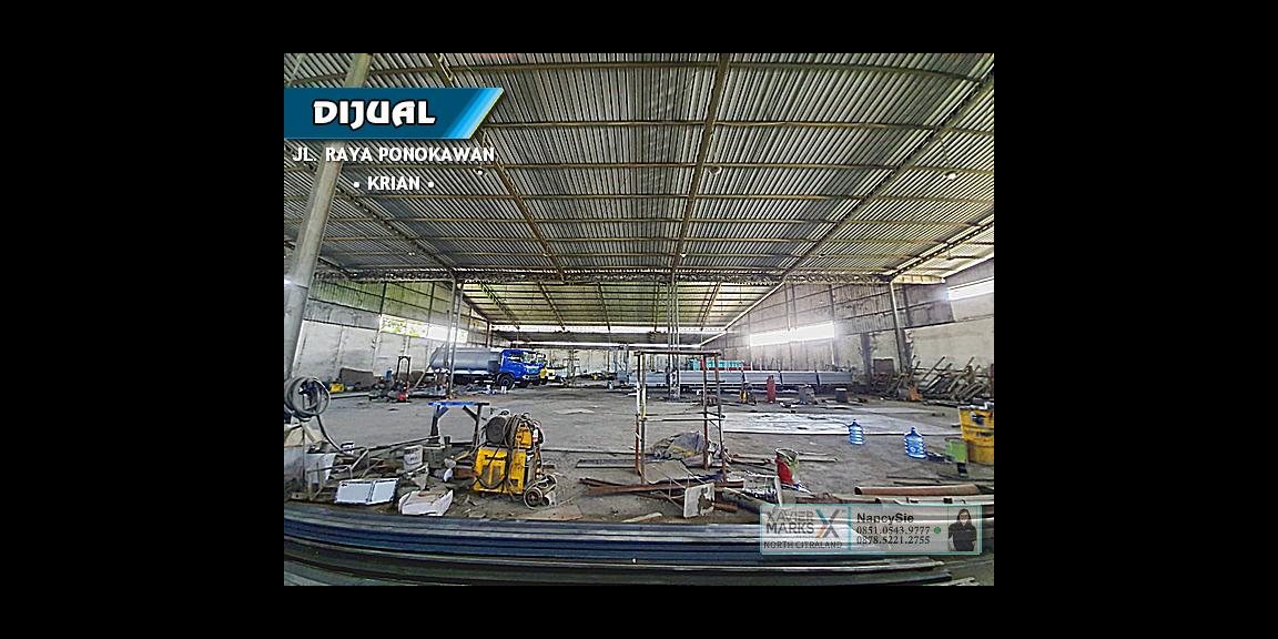 Industrial Buildings Raya Ponokawan, Krian, Sidoarjo - Nol Jalan Raya, Strategis. Industrial Buildings Raya Ponokawan, Krian, Sidoarjo - Nol Jalan Raya, Strategis.