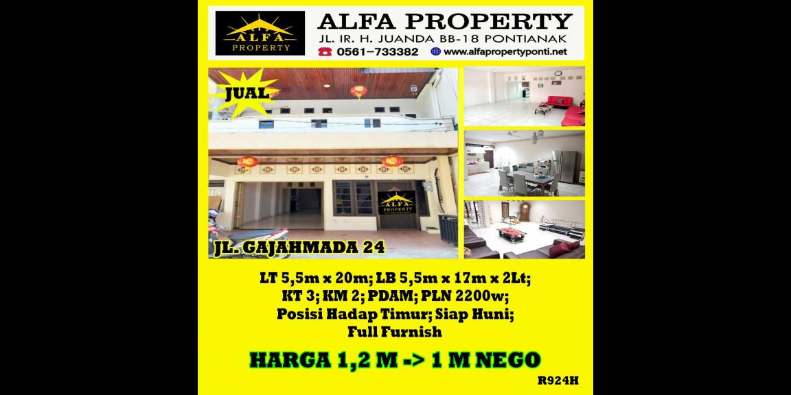 Rumah Dijual Gajahmada 24 Kota Pontianak Rumah Dijual Gajahmada 24 Kota Pontianak