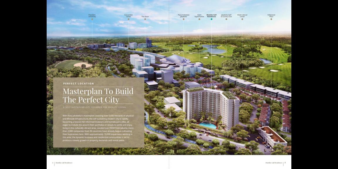 Apartemen Junior Suite Golf View Apartemen Junior Suite Golf View