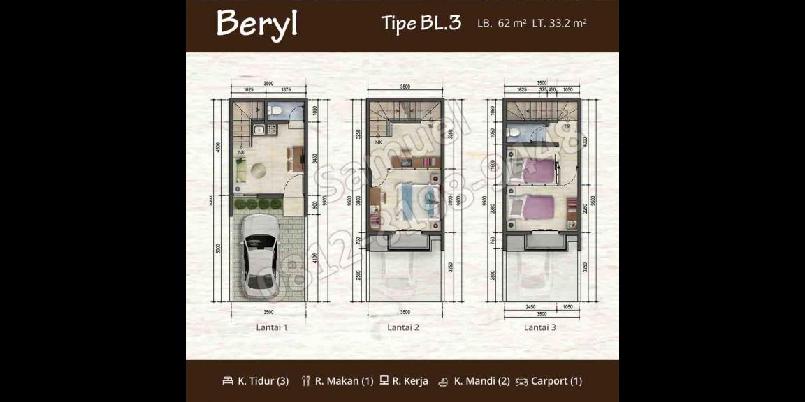 Rumah Minimalis 3 lantai Grand Duta Tangerang, DP 0%,free BPHTB AJB Rumah Minimalis 3 lantai Grand Duta Tangerang, DP 0%,free BPHTB AJB