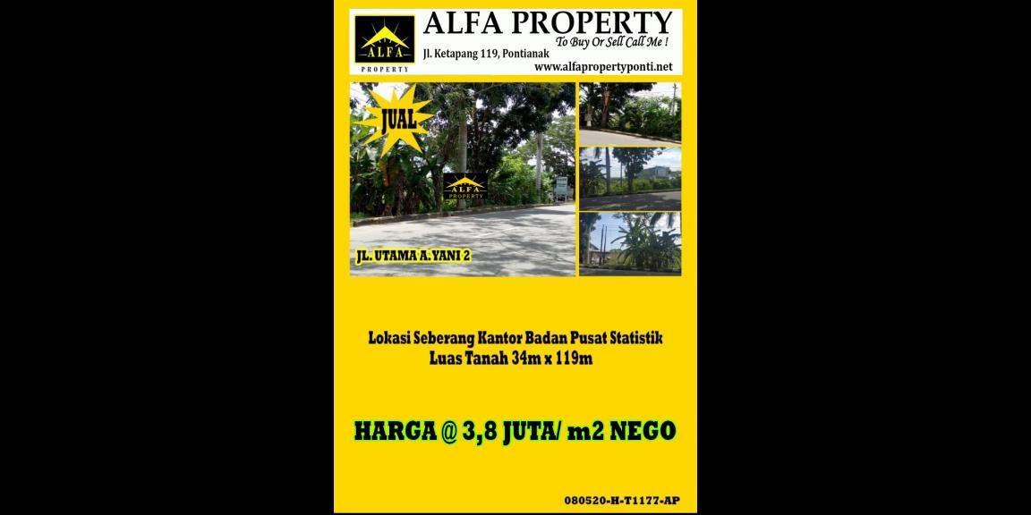 Tanah Ahmad Yani 2, Pontianak, Kalimantan Barat Tanah Ahmad Yani 2, Pontianak, Kalimantan Barat