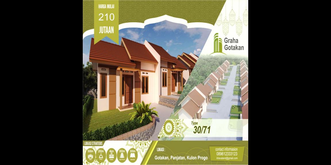 Perumahan di Gotakan Panjatan Kulon progo Perumahan di Gotakan Panjatan Kulon progo