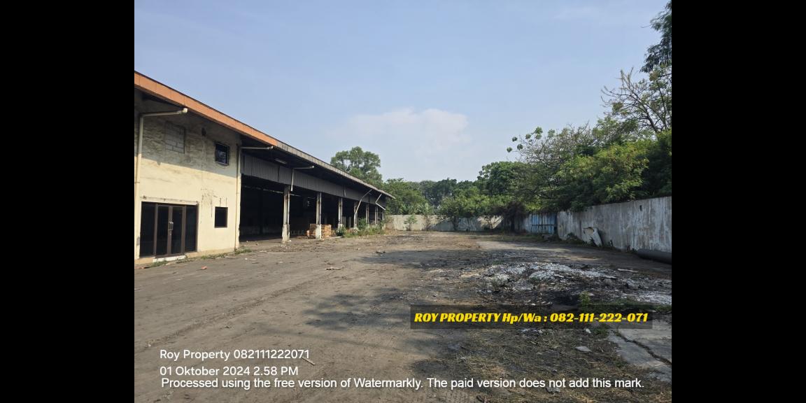 Dijual Gudang di Cakung Luas 3400 m2 di Pinggir Tol Cakung Dekat Pelabuhan Priok Dijual Gudang di Cakung Luas 3400 m2 di Pinggir Tol Cakung Dekat Pelabuhan Priok
