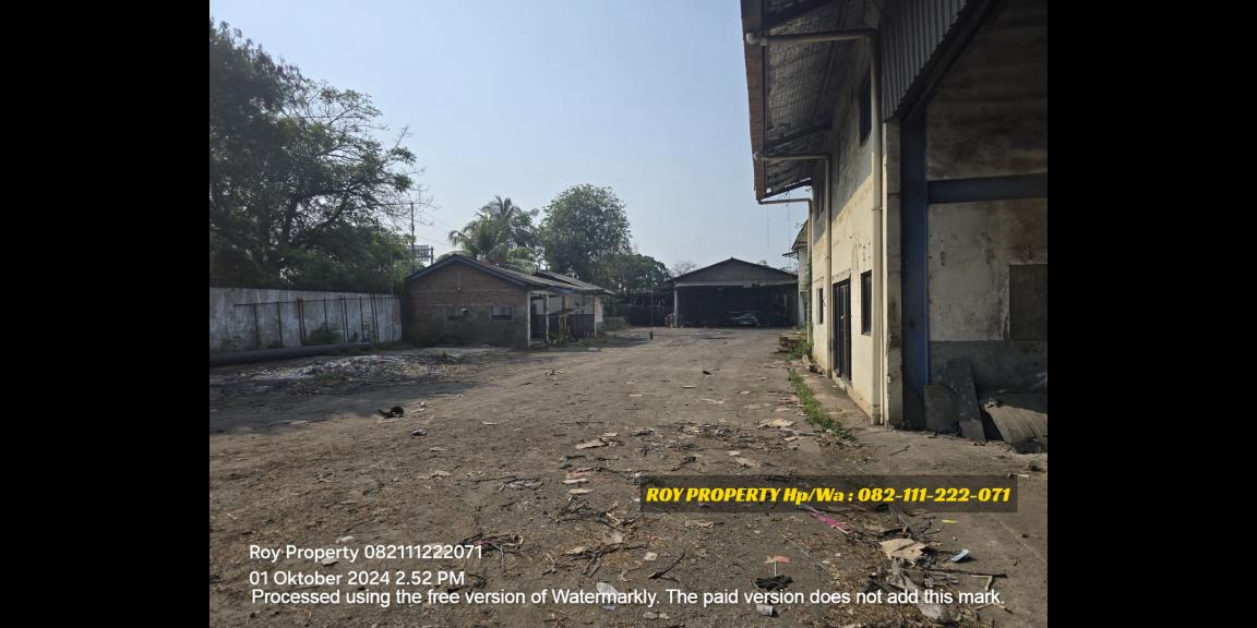 Dijual Tanah di Cakung Luas 3400 m2 Dekat Pelabuhan Tanjung Priok Ada Bangunan Gudang dan Workshop Dijual Tanah di Cakung Luas 3400 m2 Dekat Pelabuhan Tanjung Priok Ada Bangunan Gudang dan Workshop