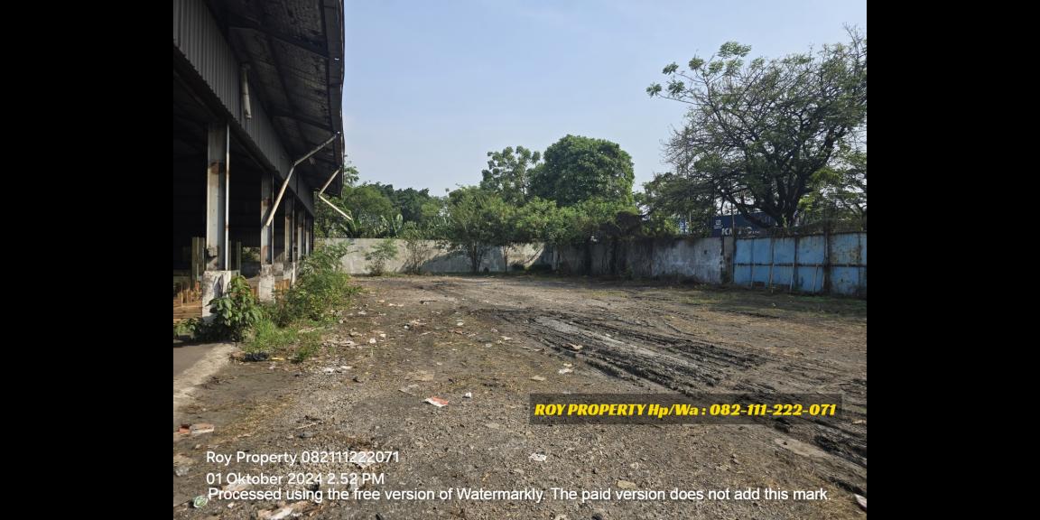 Dijual Gudang di Cakung Luas 3400 m2 di Pinggir Tol Cakung Dekat Pelabuhan Priok Dijual Gudang di Cakung Luas 3400 m2 di Pinggir Tol Cakung Dekat Pelabuhan Priok