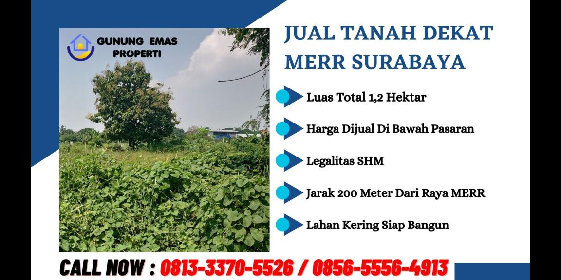 Tanah Dijual Surabaya Timur Dekat MERR Tanah Dijual Surabaya Timur Dekat MERR