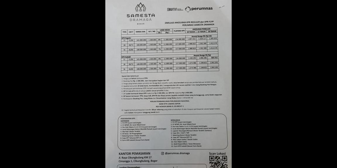 PERUMNAS SAMESTA DRAMAGA PERUMNAS SAMESTA DRAMAGA