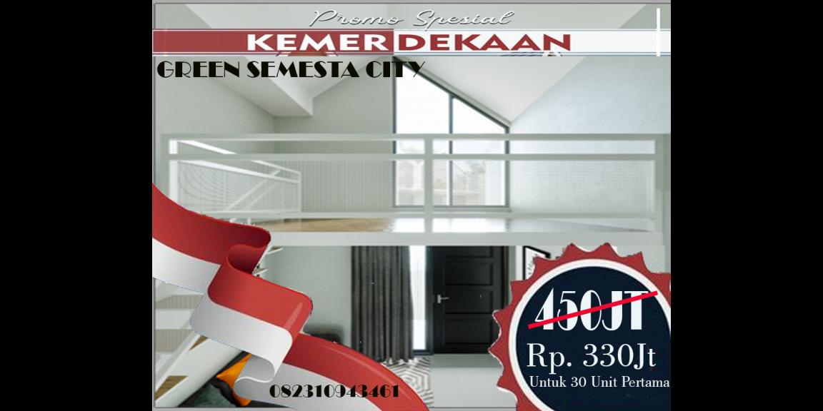 Promo spesial kemerdekaan Republik Indonesia yang ke - 77 Tahun, Green Semesta City Promo spesial kemerdekaan Republik Indonesia yang ke - 77 Tahun, Green Semesta City