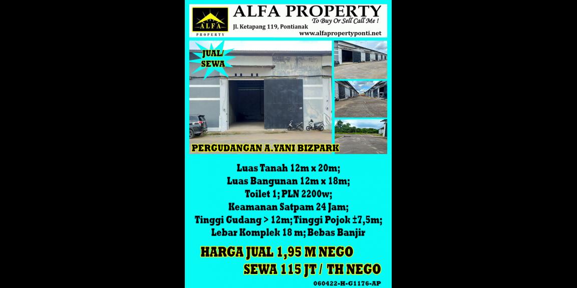 Gudang A. Yani Bizpark, Pontianak, Kalimantan Barat Gudang A. Yani Bizpark, Pontianak, Kalimantan Barat