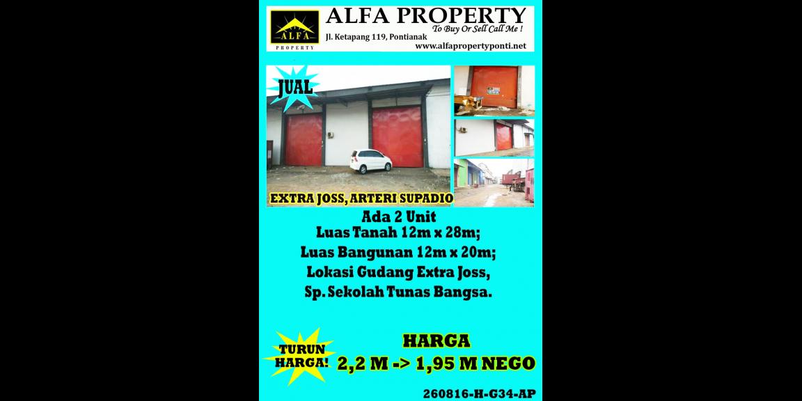 Gudang Extra Joss, Arteri Supadio, Pontianak, Kalimantan Barat Gudang Extra Joss, Arteri Supadio, Pontianak, Kalimantan Barat