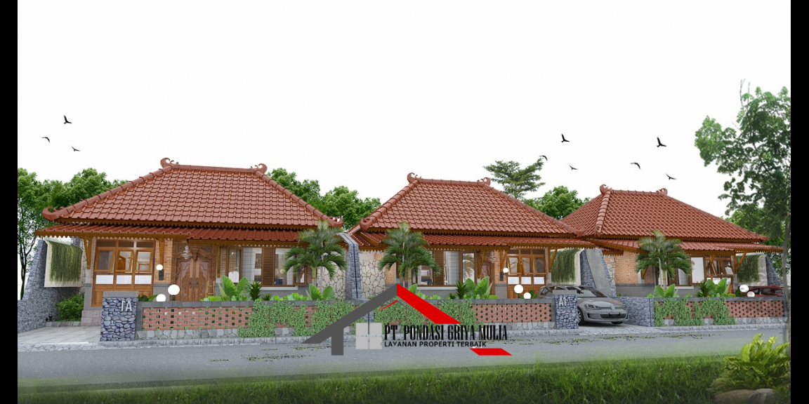 Rumah 1 Lantai Desain Etnik Jawa di Krembangan dekat Bandara YIA Kulon Progo Rumah 1 Lantai Desain Etnik Jawa di Krembangan dekat Bandara YIA Kulon Progo