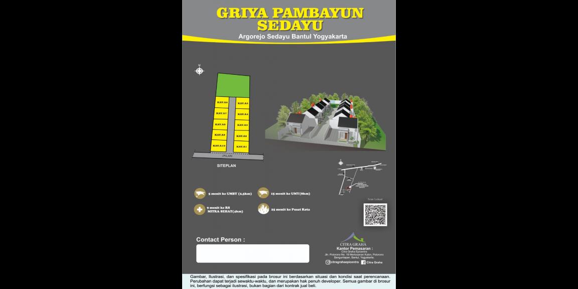 SUPER MURAH! Akhir tahun diskon melimpah Cluster Pambayun Sedayu SUPER MURAH! Akhir tahun diskon melimpah Cluster Pambayun Sedayu