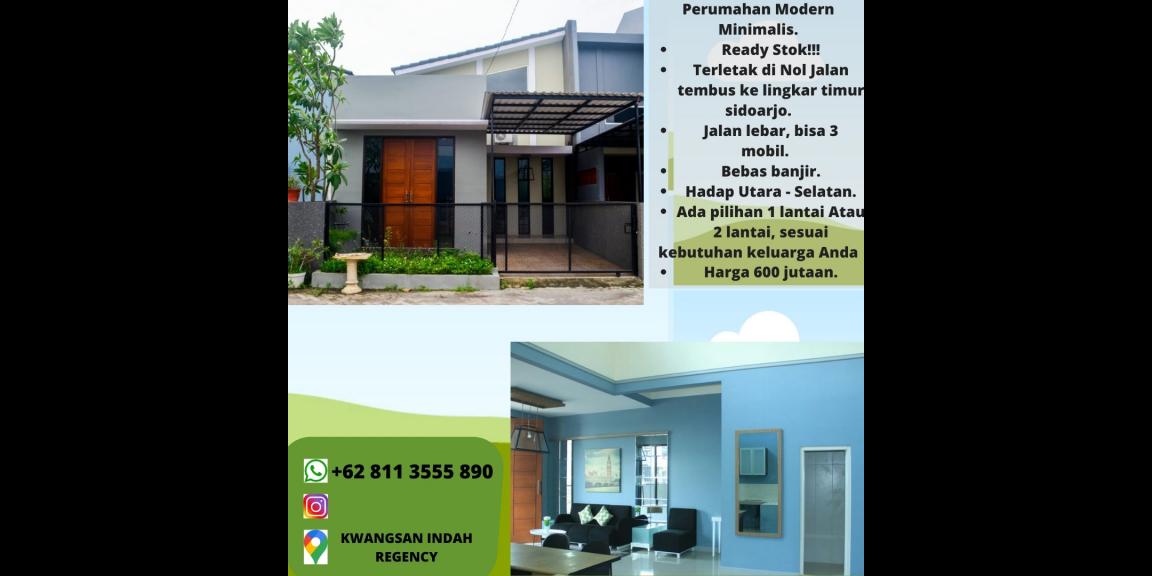 Hunian Elit di Pusat Kota Sidoarjo, WA 0895 - 1533 - 6111 Hunian Elit di Pusat Kota Sidoarjo, WA 0895 - 1533 - 6111