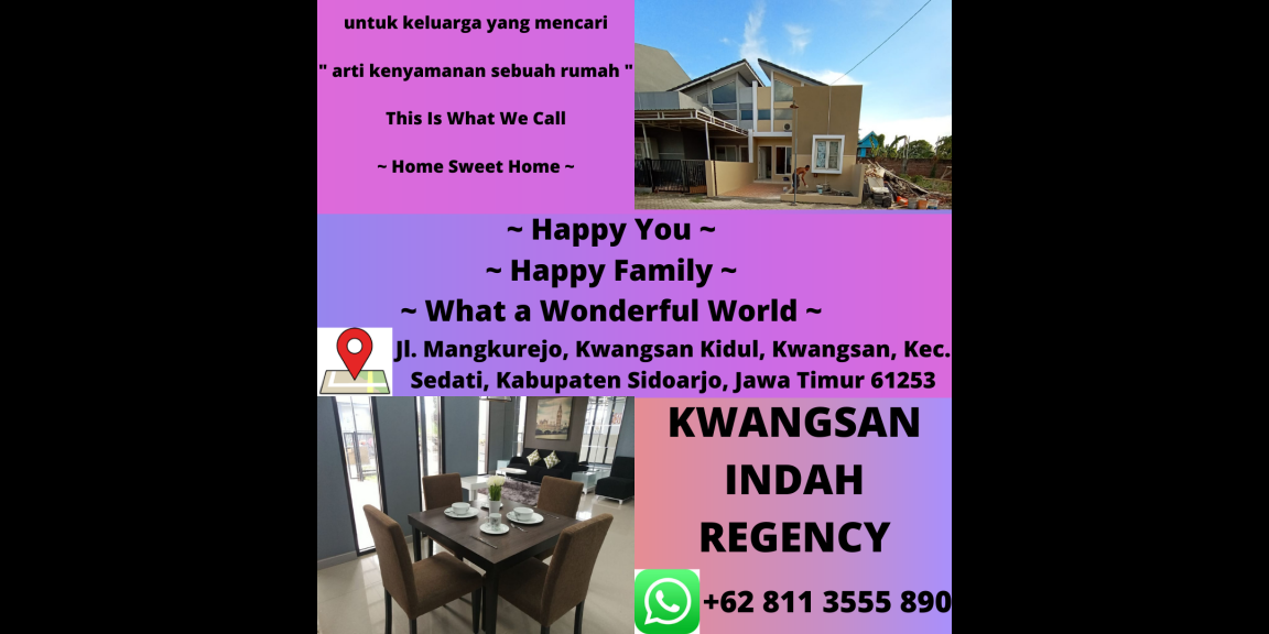NYAMAN DAN AMAN..!! Jual Perumahan Dekat Kahuripan Sidoarjo, WA 0895 - 1533 - 6111 NYAMAN DAN AMAN..!! Jual Perumahan Dekat Kahuripan Sidoarjo, WA 0895 - 1533 - 6111