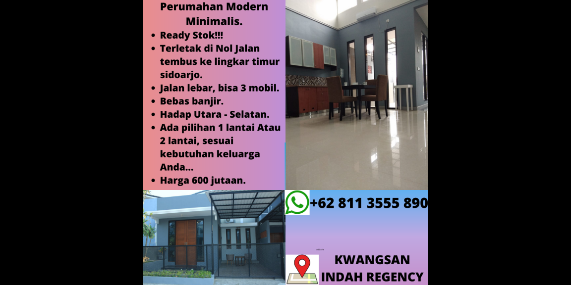 KREDIT PERUMAHAN MURAH..!!, Kwangsan Indah Regency Kredit Perumahan Murah Lantai 2 New Desain Shappire, WA 0895 - 1533 - 6111 KREDIT PERUMAHAN MURAH..!!, Kwangsan Indah Regency Kredit Perumahan Murah Lantai 2 New Desain Shappire, WA 0895 - 1533 - 6111