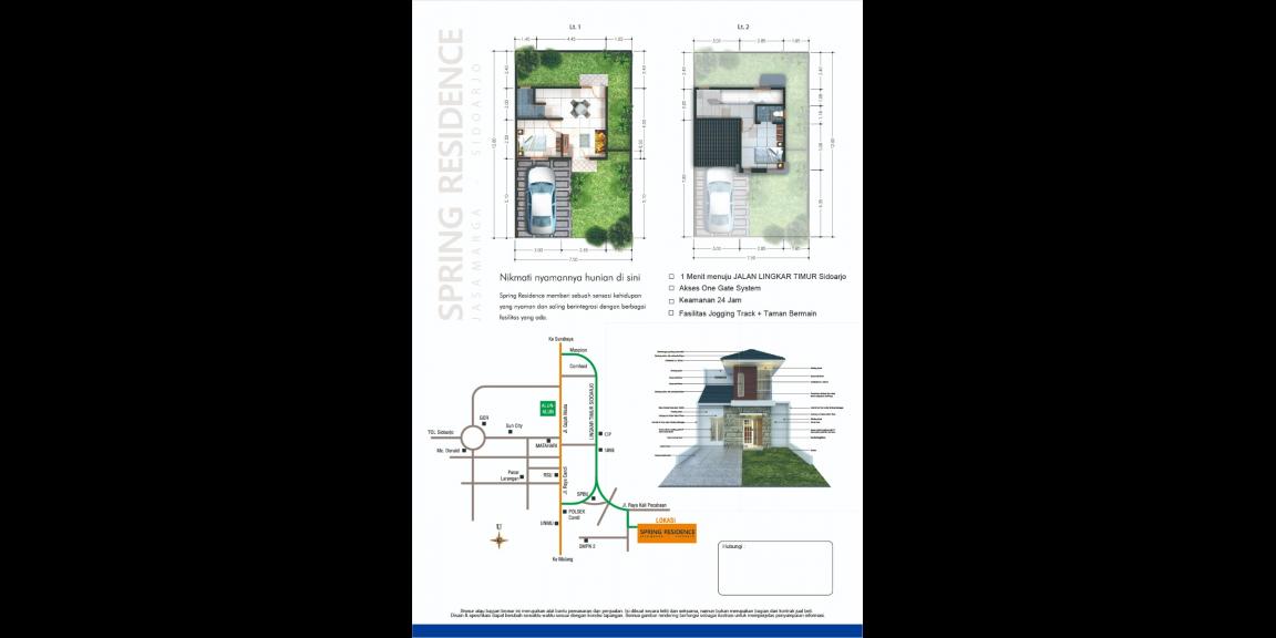 RUMAH 2 LANTAI, HARGA 1 LANTAI - UANG MUKA NOL RUMAH 2 LANTAI, HARGA 1 LANTAI - UANG MUKA NOL