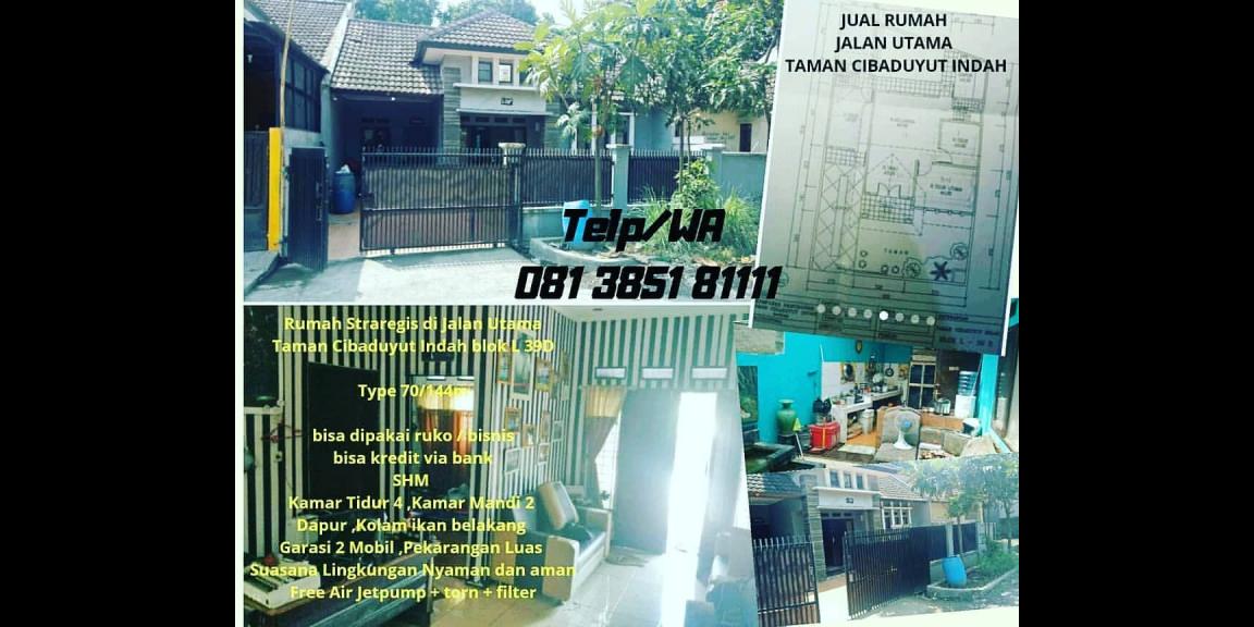 Rumah Taman Cibaduyut indah Jalan Utama Rumah Taman Cibaduyut indah Jalan Utama