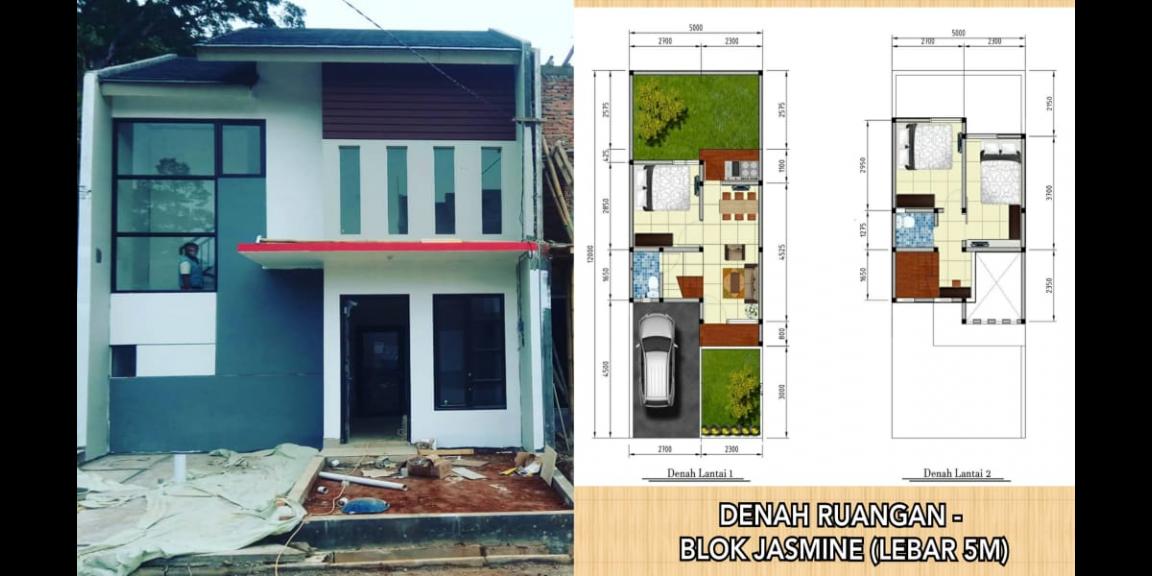 Rumah mewah 2 Lantai DP 10jt all in Rumah mewah 2 Lantai DP 10jt all in