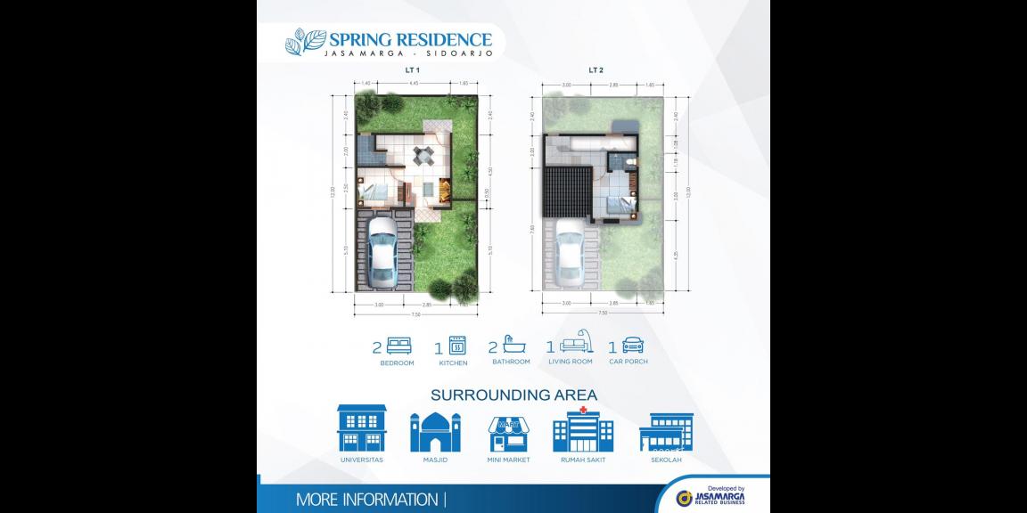 RUMAH 2 LANTAI, HARGA 1 LANTAI - UANG MUKA NOL RUMAH 2 LANTAI, HARGA 1 LANTAI - UANG MUKA NOL