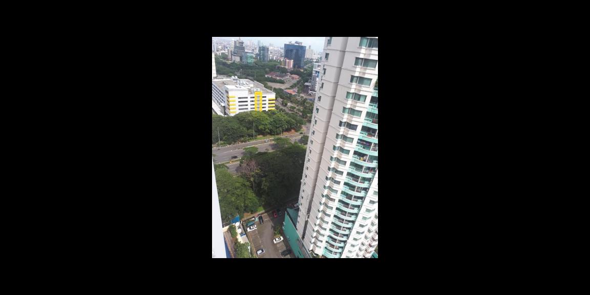 view dari balkon view dari balkon