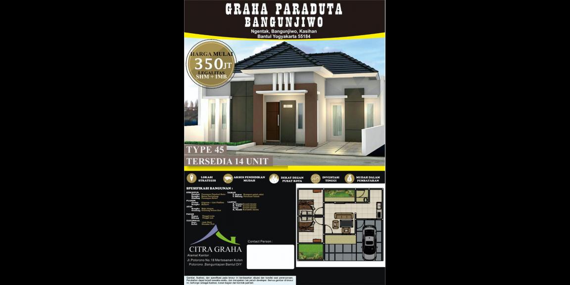 BANTING HARGA! GRAHA PARADUTA MULAI 350JUTAAN, DISKON HINGGA 20 JUTA BANTING HARGA! GRAHA PARADUTA MULAI 350JUTAAN, DISKON HINGGA 20 JUTA