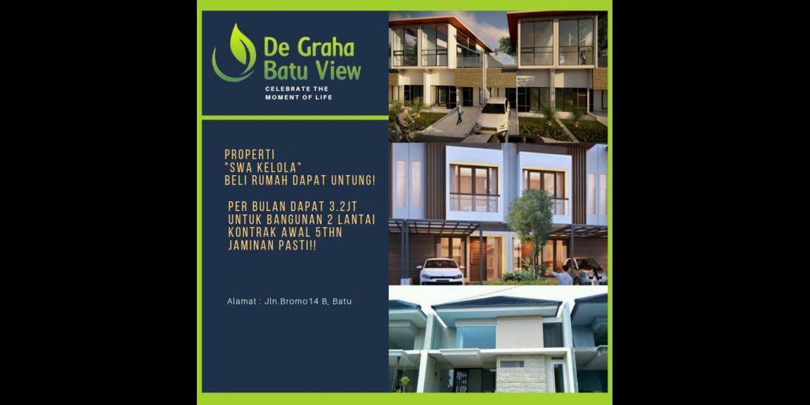 Villa Sewa Kelola Dengan Pendapatan 3,2jt/bln,lokasi Depan BNS Batu Villa Sewa Kelola Dengan Pendapatan 3,2jt/bln,lokasi Depan BNS Batu