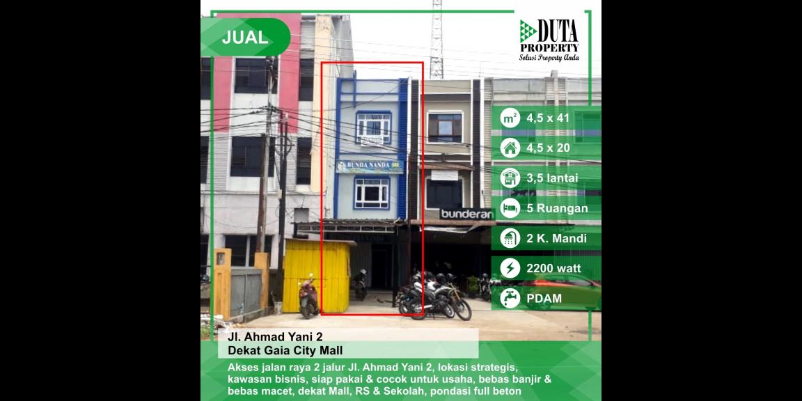 Ruko Ahmad Yani 2, Kubu Raya, Kalimantan Barat Ruko Ahmad Yani 2, Kubu Raya, Kalimantan Barat