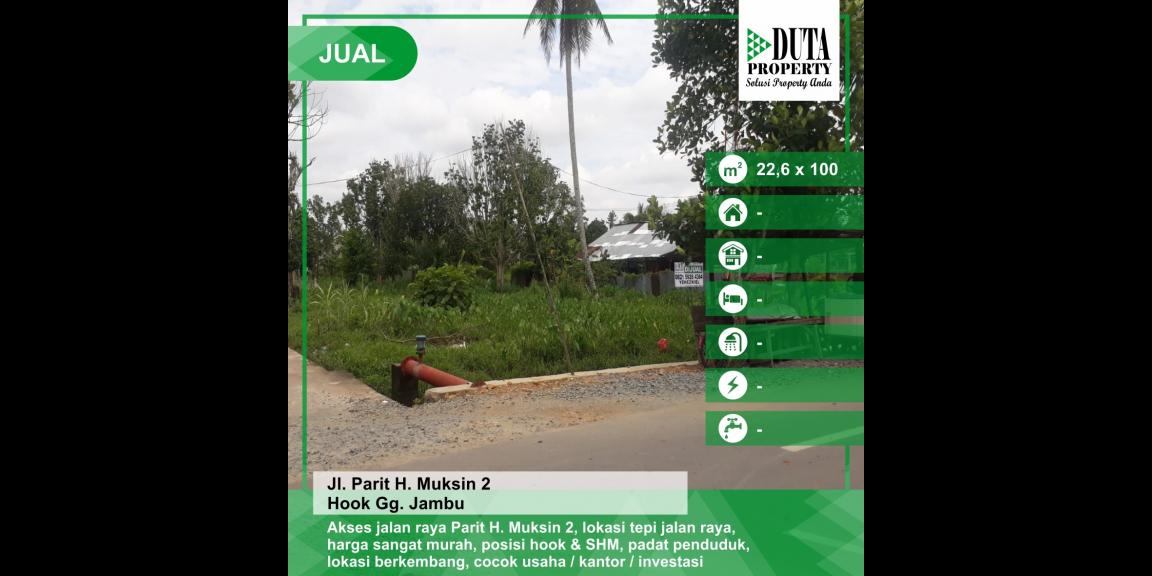 Tanah Parit Haji Muksin 2, Pontianak, Kalimantan Barat Tanah Parit Haji Muksin 2, Pontianak, Kalimantan Barat