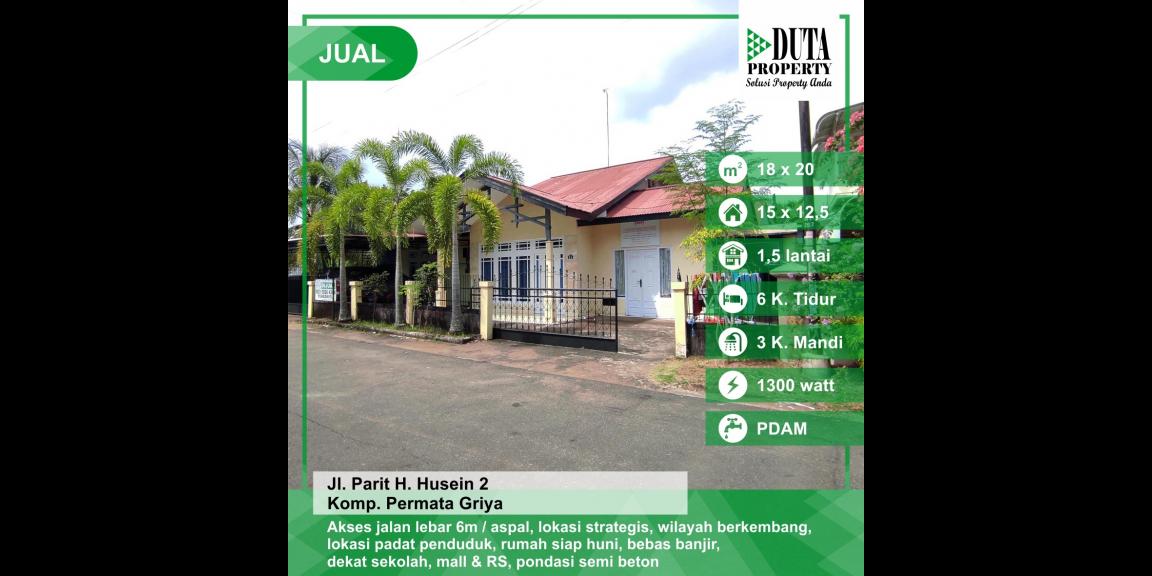 Rumah Komplek Permata Griya, Paris 2, Pontianak, Kalimantan Barat Rumah Komplek Permata Griya, Paris 2, Pontianak, Kalimantan Barat