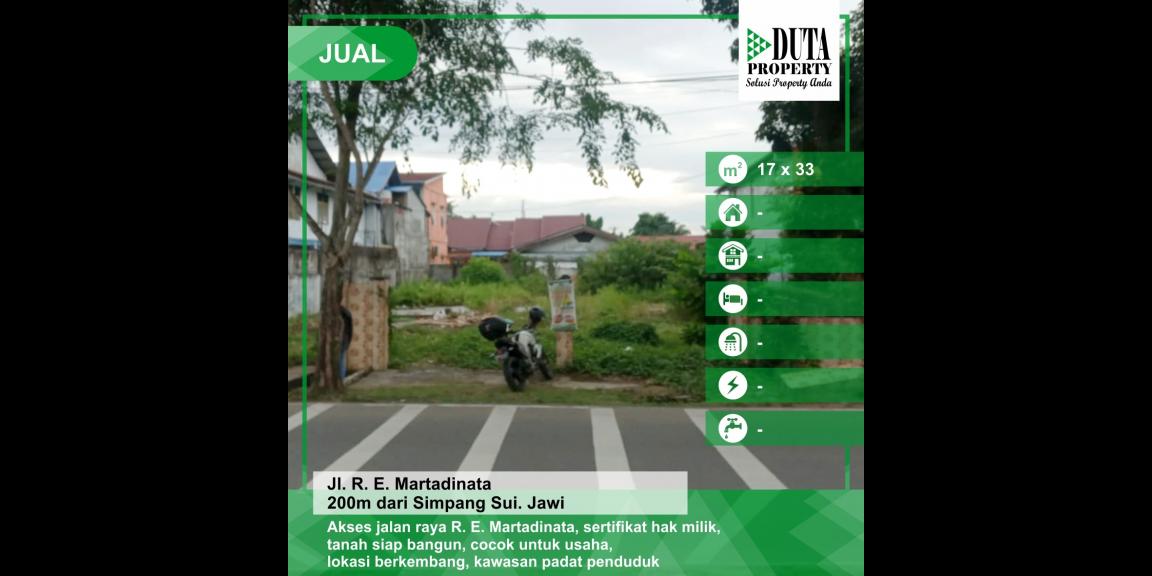 Dijual Tanah Martadinata, Pontianak, Kalimantan Barat Dijual Tanah Martadinata, Pontianak, Kalimantan Barat