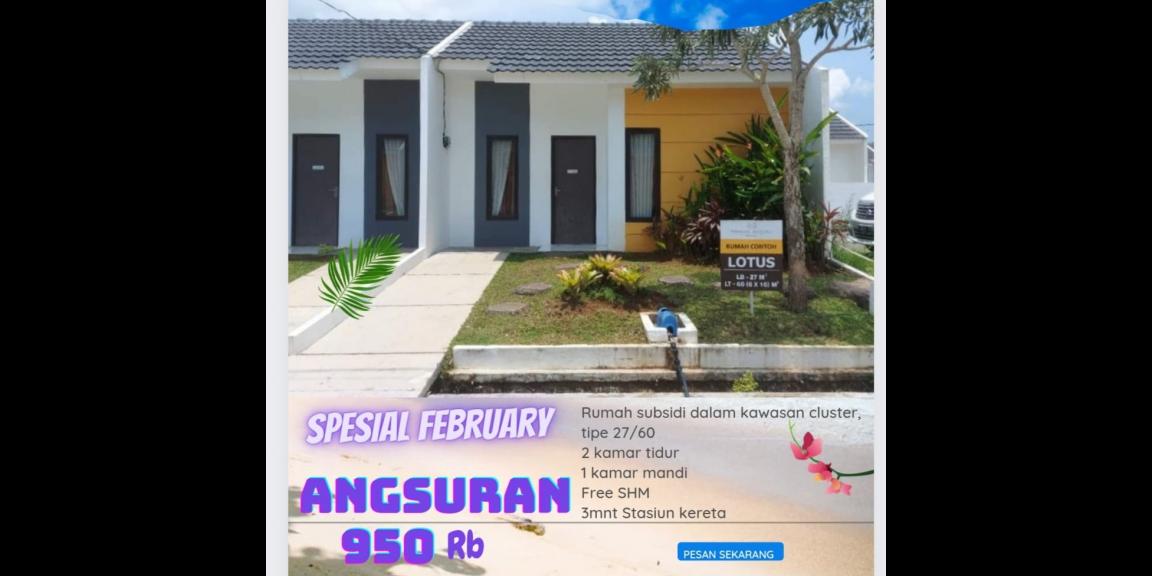 Rumah murah (tanpa biaya surat2 dekat stasiun) Rumah murah (tanpa biaya surat2 dekat stasiun)