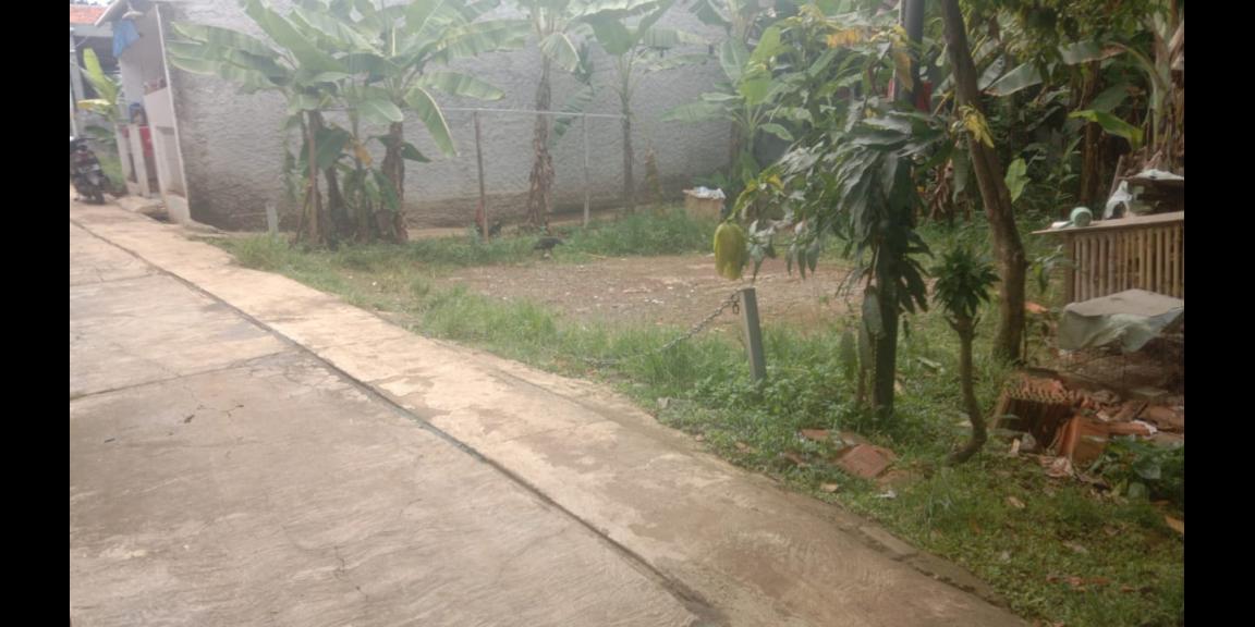 Tanah 160 m2 dekat kelurahan Pondok Rajeg Cibinong Tanah 160 m2 dekat kelurahan Pondok Rajeg Cibinong