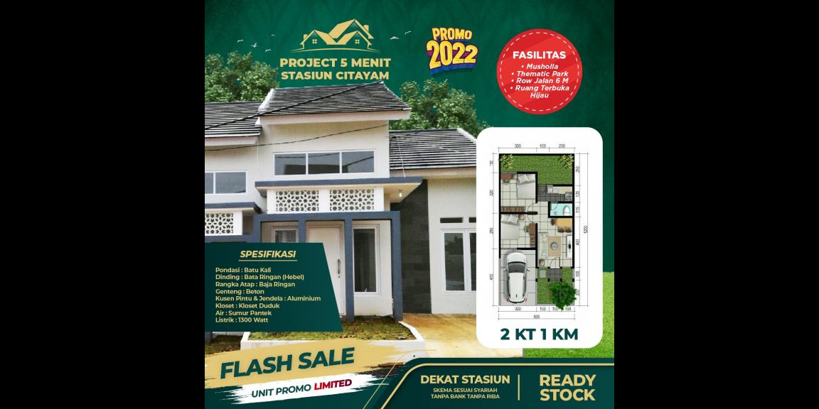 Rumah dijual ready dekat stasiun Citayam Depok Bogor  Rumah dijual ready dekat stasiun Citayam Depok Bogor