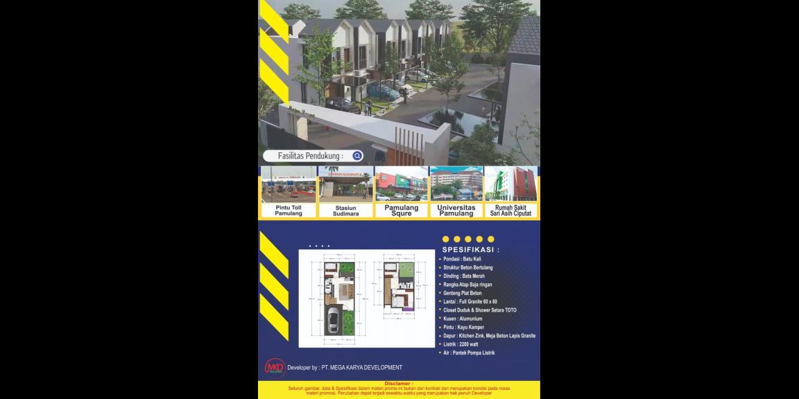 Rumah Murah 2 LT Mojoo Resort Pamulang Dkt Pesona Vila Mas Rumah Murah 2 LT Mojoo Resort Pamulang Dkt Pesona Vila Mas