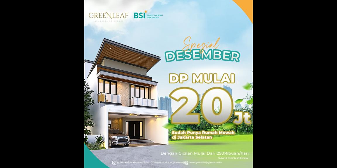 Diual Rumah di Greenleaf Jagakarsa Residence Diual Rumah di Greenleaf Jagakarsa Residence