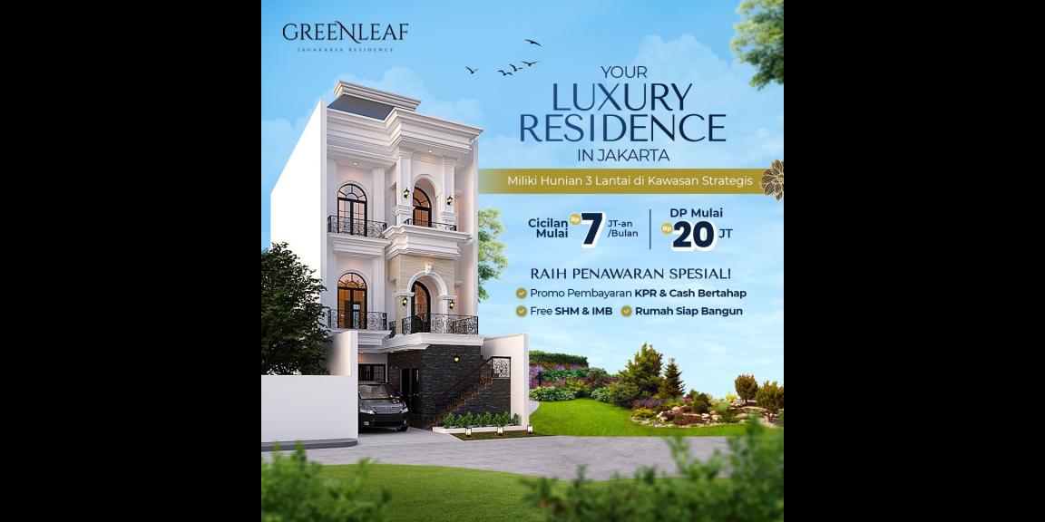 Diual Rumah di Greenleaf Jagakarsa Residence Diual Rumah di Greenleaf Jagakarsa Residence