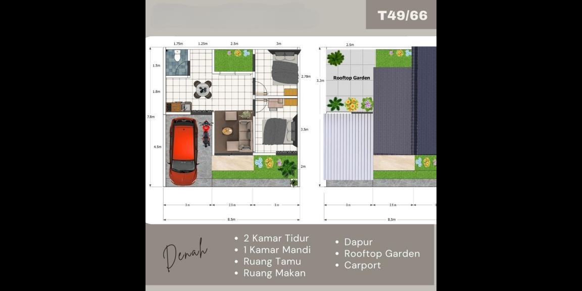 Modern scandinavian home Jatiasih Bekasi bonus rooftop Modern scandinavian home Jatiasih Bekasi bonus rooftop