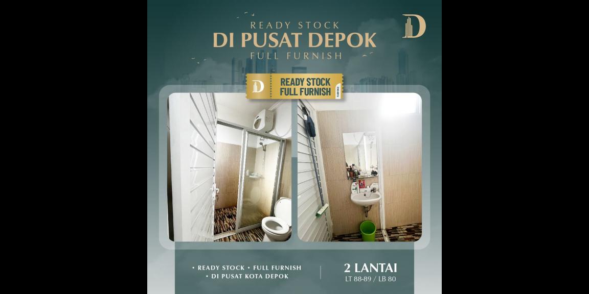 Rumah Readystok Full Furnished di Pusat Kota Depok Rumah Readystok Full Furnished di Pusat Kota Depok