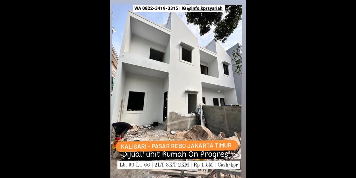 Rumah baru 2lantai Kalisari Pasar Rebo Jakarta Timur Rumah baru 2lantai Kalisari Pasar Rebo Jakarta Timur