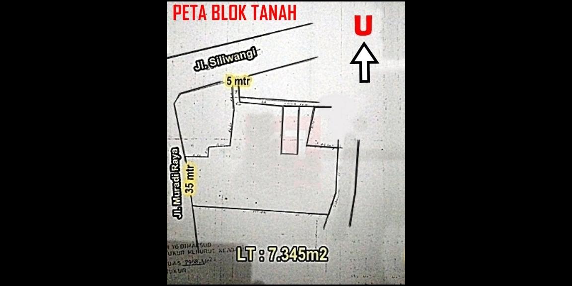Tanah Strategis SHM 7345 m2 - 2 muka Jl. Siliwangi+Muradi-Smg Barat Tanah Strategis SHM 7345 m2 - 2 muka Jl. Siliwangi+Muradi-Smg Barat