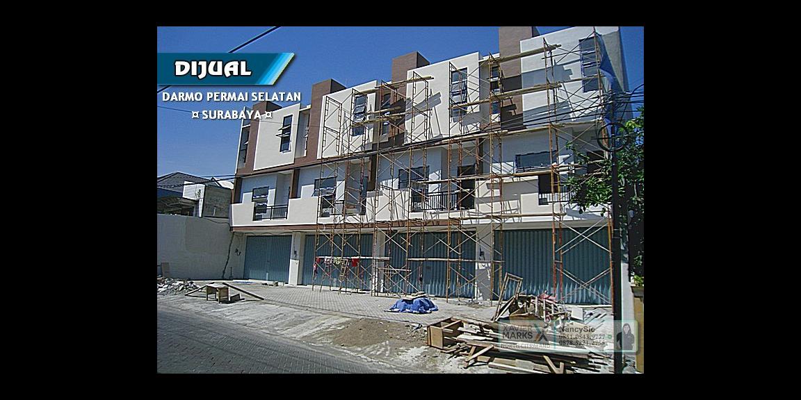 Darmo Permai Selatan, Surabaya - Under Construction Ruko 3 Lantai Darmo Permai Selatan, Surabaya - Under Construction Ruko 3 Lantai